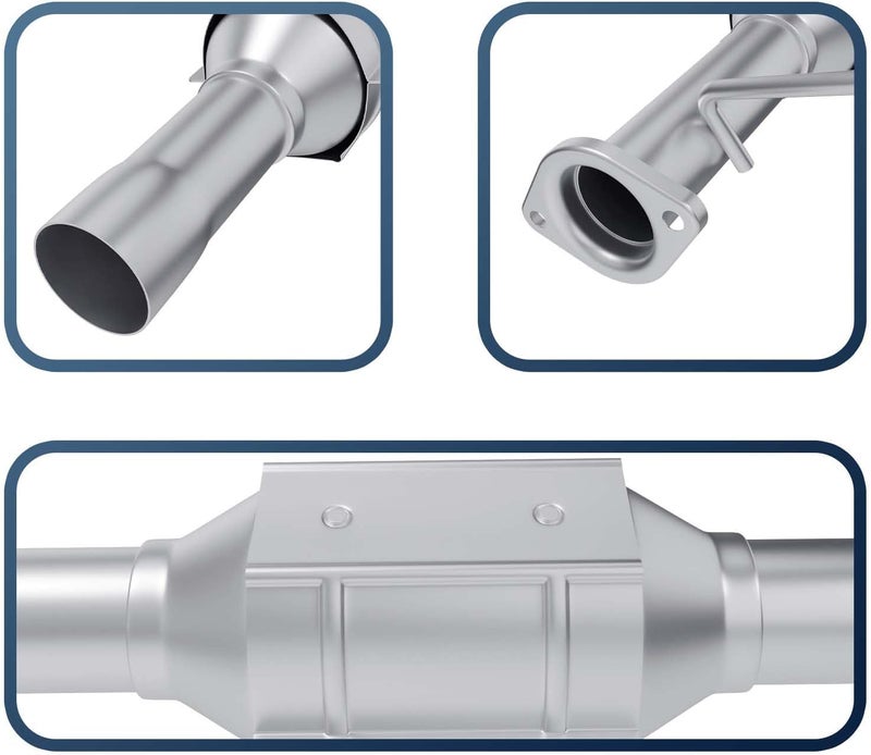 CIRconvert Rear Catalytic Converter Compatible with 2004-2007 Toyota Highlander 3.3L V6, 2004-2006 Lexus RX330 3.3L V6 Catalytic Convertor (EPA Compliant) - Image 4